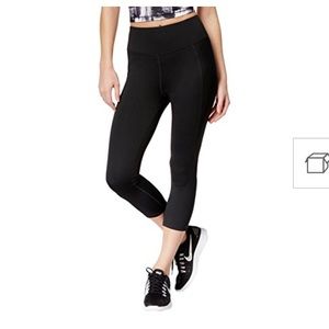 Ideology Plus Size Lace-Up Joggers  Leggings Black, Size 2XL NWT.